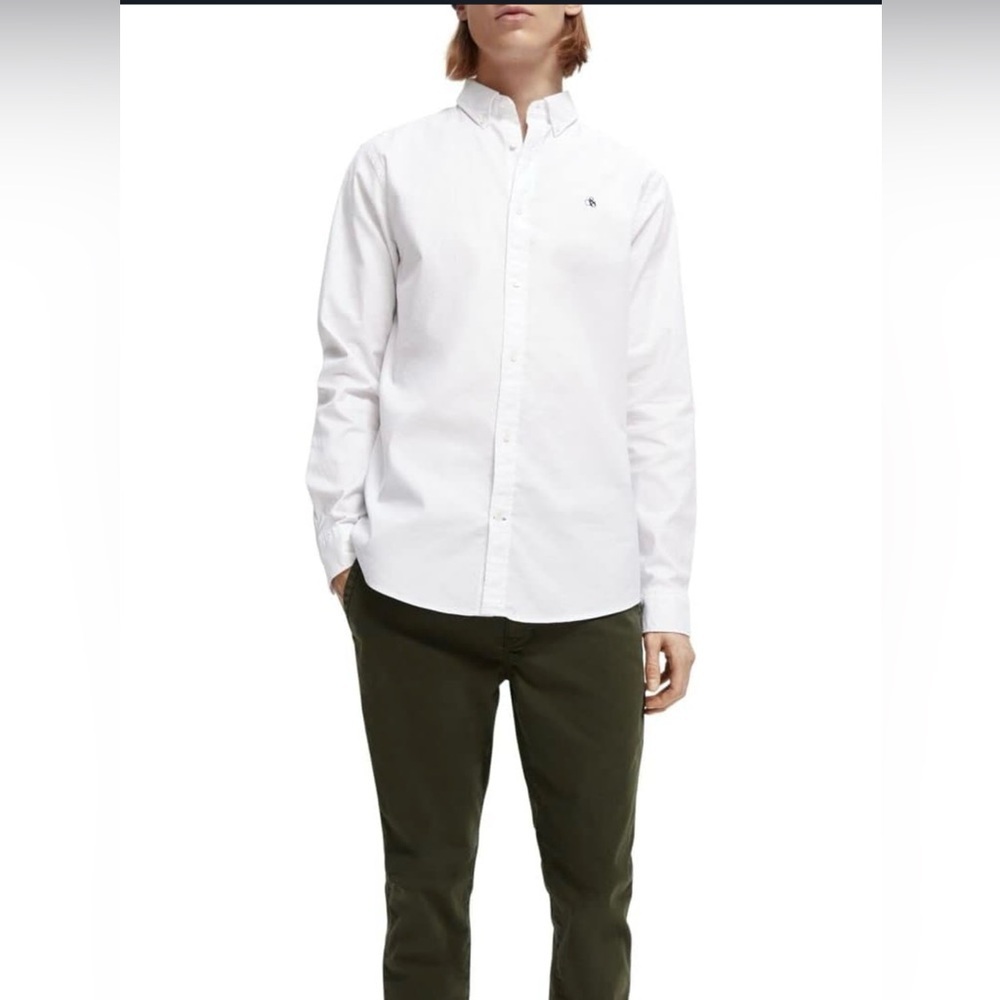 Scotch & Soda Classic White Shirt